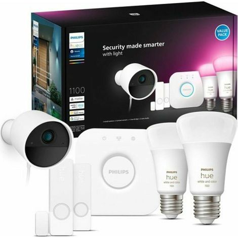 Philips Hue Secure Überwachungskamera Weiß