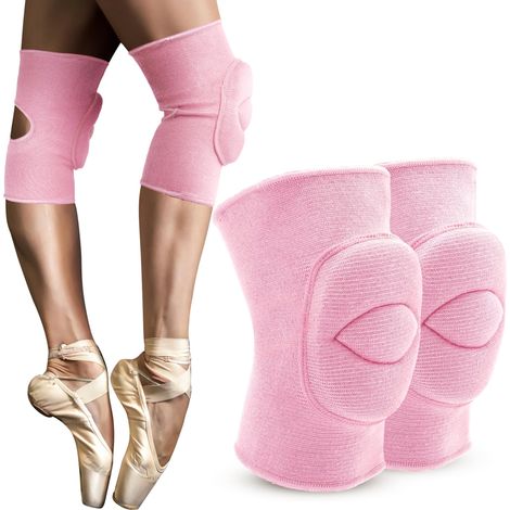 Genouillères pour la danse, le volleyball, protège-genoux - Épaisseur de 20 mm en mousse, protection contre les chocs pour les genoux, genouillère pour le yoga, le sport et la course (1/5)
