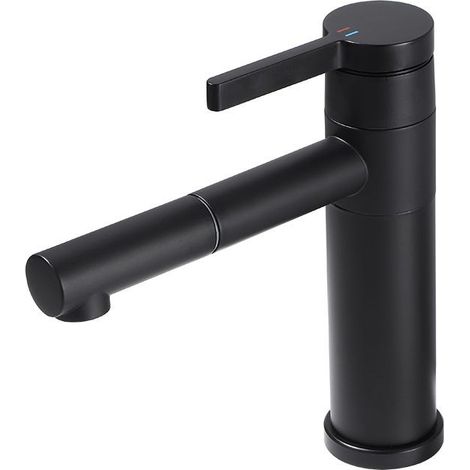 Grifo de fregadero multifuncional giratorio de 360° para agua fría y caliente. (1/4)