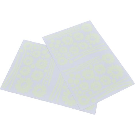 Leuchtende Wandaufkleber, DIY-Wandaufkleber, Schlafzimmer-Dekorationsaufkleber für den Haushalt (Indicum) (1/5)