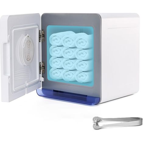 Radiateur sèche-serviettes 3 en 1 8 l, sèche-serviettes électrique avec stérilisateur UV, sèche-serviettes électrique, porte-serviettes pour spa, massage, salon et soin des ongles (1/5)