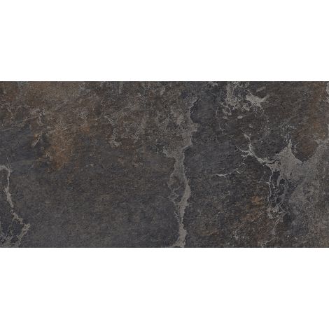 Mexen Blaze Piastrella campione in gres smaltato rettificato nero. G1, piastrella pavimento/parete 120 x 60 cm, carving - TL420- (1/5)