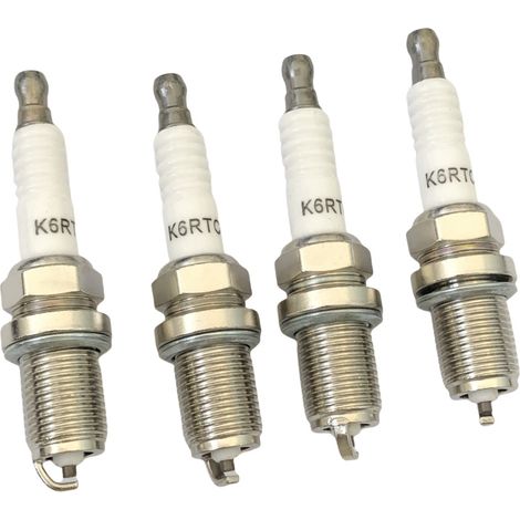 Bougie K6RTV - pour tondeuse motoculteur 4 temps - HHS-005 (1/2)