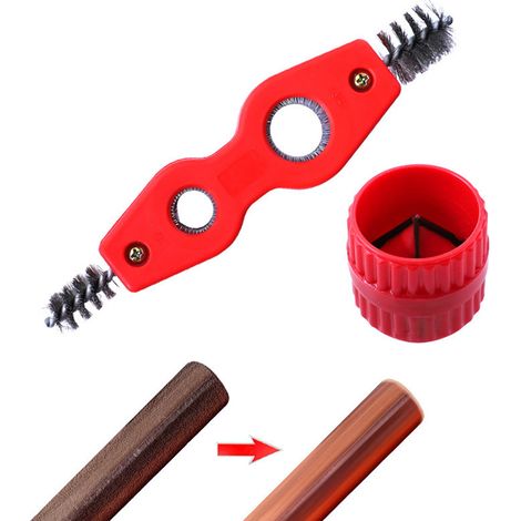 Fafeicy Nettoyer de Tuyaux en Cuivre Ensemble de Nettoyage Efficace des Tubes et des Tubes D'usure pour les Employés de Bricolage et les Marques PVR PPR PPR (1/5)