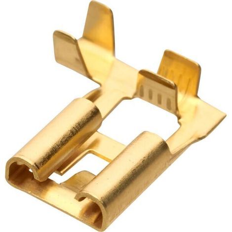 Kabelschuh abgewinkelt 0,5-1,5 mm 8,2 mm blank (50x) UNIVERSAL LA9293 (1/2)