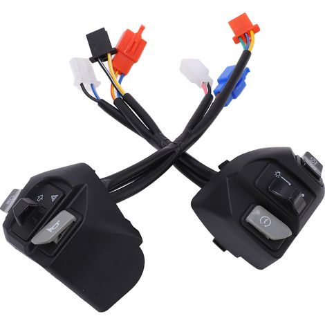 Interrupteurs de guidon de moto de remplacement, gauche et droit, pour NVX 155, 125 AEROX 155 (1/5)