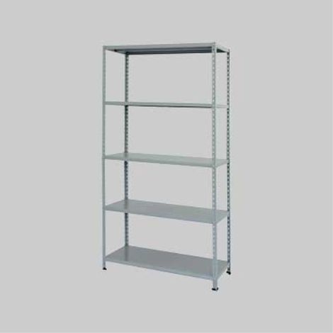 Scaffale componibile in kit 'unishelf' 80x40 cm - angolari esterni 2 mt PRO. METAL (1/2)