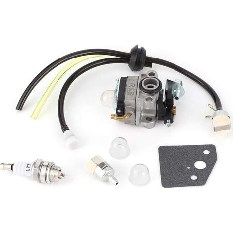 Vergaser für Motorhacke, Vergaser-Kraftstoffleitungssatz, passend für GX31 GX22 FG100 Little Wonder Mantis Motorhacke 16100-ZM5-80 (1/4)