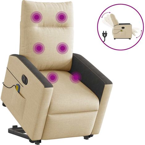 Maison Exclusive - Sillón de masaje eléctrico reclinable elevable