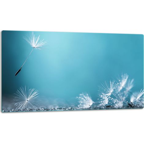 Tagliere in vetro 52x30 con decorazioni floreali (1/5)