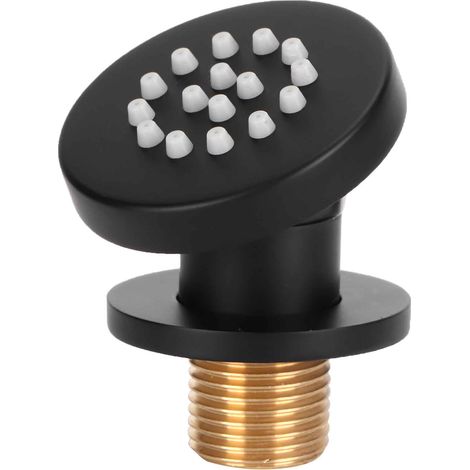 G1/2 Douche Pulvérisateur Réglable Rotatif Fixé Au Mur Jet De Massage Jet Salle De Bains (1/5)