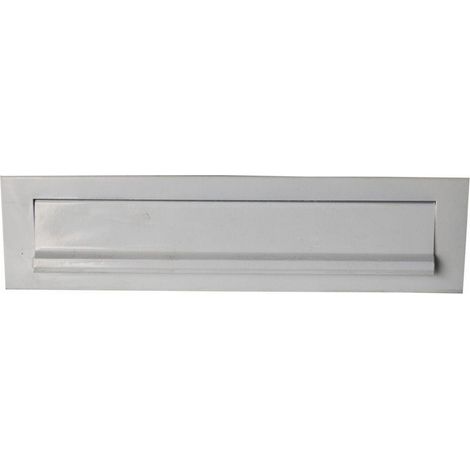 FPLUS bocacartas aluminio blanco , Bocacarta de aluminio para exterior
Medida. 31 X 7.5 cms.