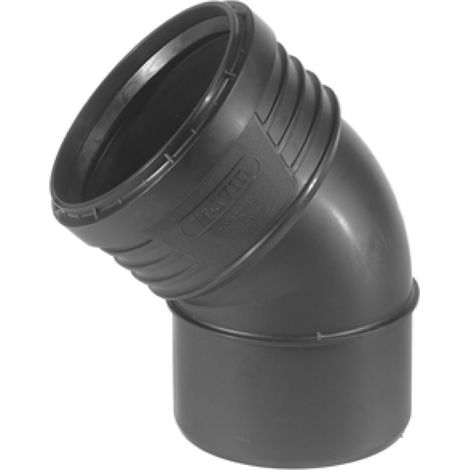 CURVA 45 ° AD INNESTO PP CON GUARNIZIONE SERIE SITECH+ INSONORIZZATA - EE ¸40 - WAV