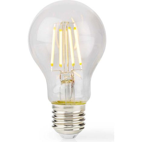 Nedis Bombilla LED filamento E27 transparente 4W 2700K