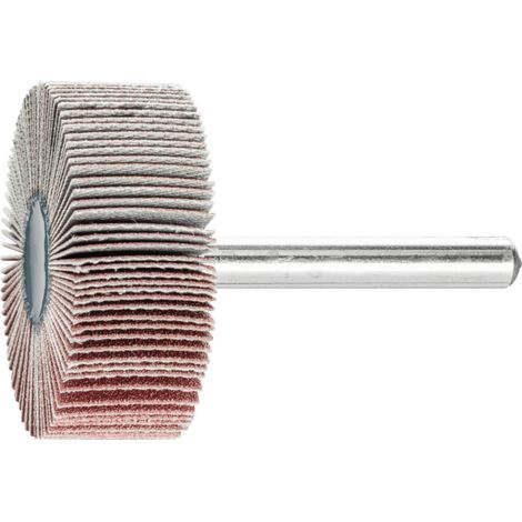 PFERD TOOLS Korund Fächerschleifer F Ø 40x15 mm Schaft-Ø 6 mm A180 für Feinschliff und Finish 10 Stk (1/5)