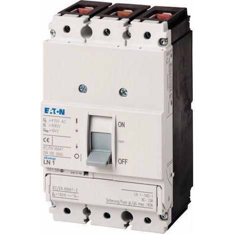 Interruptor de potencia LN1, 3 polos 100A LN1-100-I