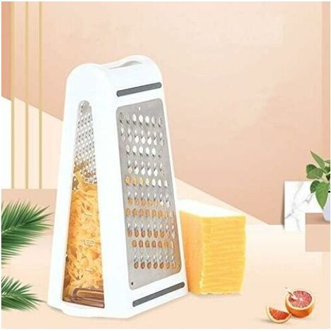 Rapes de Cuisine Rape à Fromage, Rape au Gingembre et Couvercle de Lame de Citron Acier Inoxydable - Haute Performance - pour légumes, Fruits, Fromage, Chocolat (1/5)