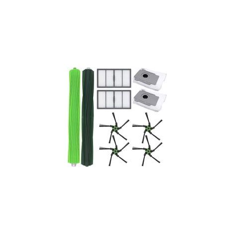 Repuestos para la aspiradora robot iRobot Roomba S9 S9+: 2 filtros, 4 cepillos laterales, 2 bolsas, 1 juego de cepillos de goma. (1/4)