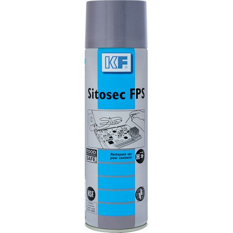 Nettoyant pour contacts électriques CRC Kf Sitosec FPS, Aérosol 500 ml ( Prix pour 1 )