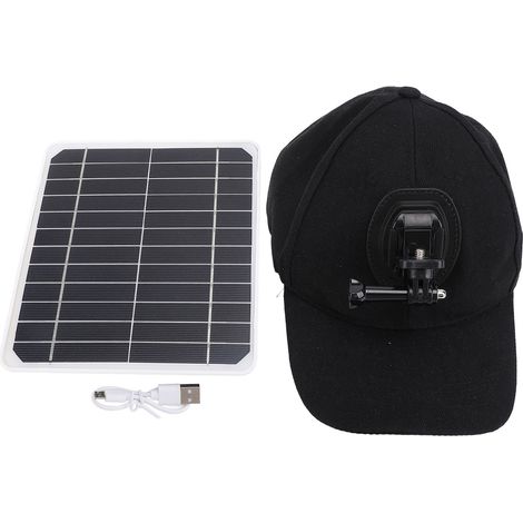 Toivize 20W Monokristallines USB-C Dual-Port Schnelllade-PD-Solar-Ladegerät, wasserdicht, leicht – ideal für Camping, Wandern und Angeln (1/5)