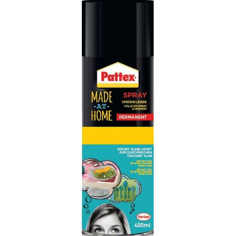 Pattex Made At Home Pegamento en Spray Incoloro 400 ml