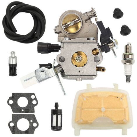 BARKBUSTERS Carburateur C1Q-S269 pour scie à chaîne Stihl Zama MS181 MS171 MS211 MS201 1139 120 0612 1139-120-0608 Carb (1/5)