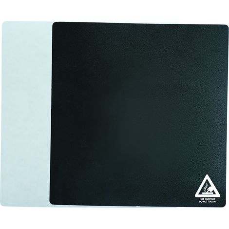 Tronxy Autocollant Plateu Chauffant Pour Imprimante 3D Surface 330x330mm Noir Résistant Haute Température