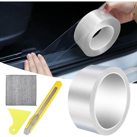 Lackschutzfolie 3cm x 10m transparent, selbstklebend, für Auto, Fahrrad, Motorrad (1/5)