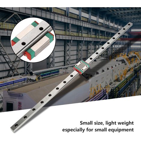 Stück LML12B Miniatur-Linearführungsschiene, 12 mm breiter Gleitblock (450 mm) (1/5)