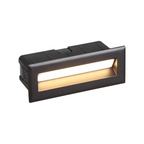 Applique incasso esterno LED Nowodvorski BAY M nera IP65