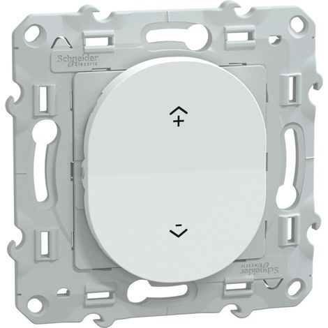 SCHNEIDER WISER OVALIS INTERRUPTEUR CENTRALISÉ SANS FIL 2 OU 4 BOUTONS POUSSOIRS BLANC - S320531 (1/5)