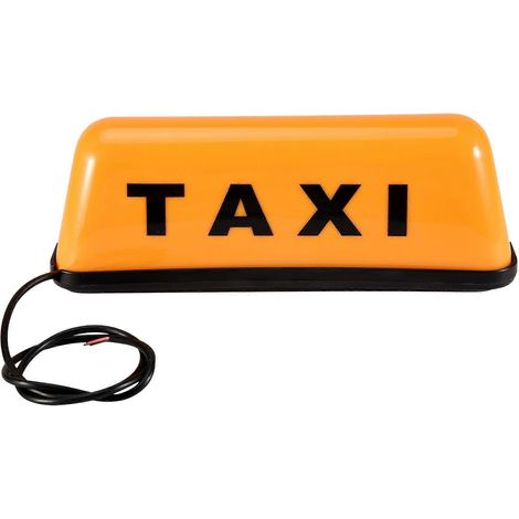 Panneau lumineux LED pour taxi, feux de jour LED pour voiture, 12 V CC, 3 W, panneau de toit pour cabine, style automobile (1/5)