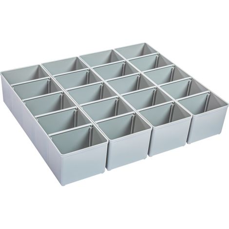 BS Systems  4x Insetbox  I3 grigio  - 6000012258