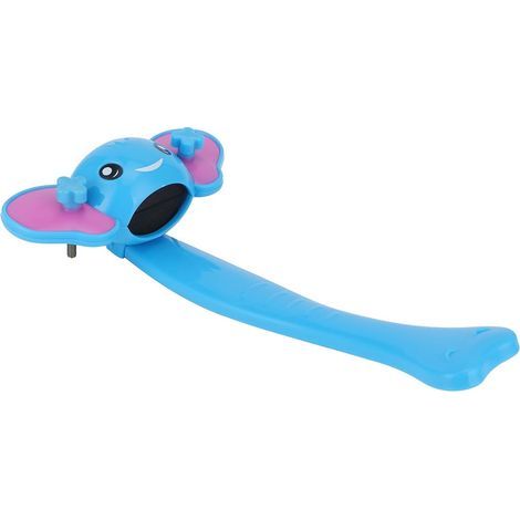Verlängerung für Wasserhahn mit Elefantenmotiv, höhenverstellbar, erleichtert Kindern das Händewaschen (Blau) (1/5)
