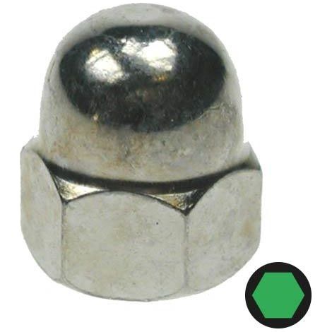Unifix Class 6 Dome Nuts BZP DIN 1587 - M8 x 1.25