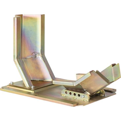Mw Tools – Cale pour roue moto autobloquant galvanisé 70-164 mm – Pour tables élévatrices et dispositifs de levage – TPSLWK3 (1/5)