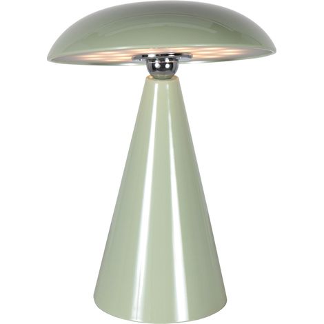 Anne Lighting - lámpara de mesa - Mush - verde - metal - pequeña (1/4)