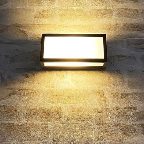 Applique d'extérieur IP54 E27 noire (1/4)
