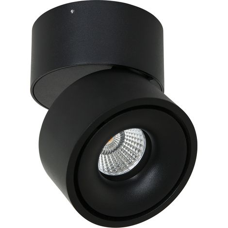 Sienna Fes Black Faretto da incasso a superficie nero opaco (1/4)