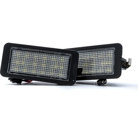 Éclairage de plaque d'immatriculation à LED 6000 K blanc froid 12 V CANBUS pour Seat Ibiza 6J 2008-2012 (1/5)