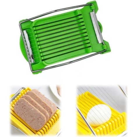 Affettatrice multifunzionale in acciaio inox ausilio per tagliare e dividere la carne per uso domestico può essere utilizzata per tagliare anche i glutei. (1/5)