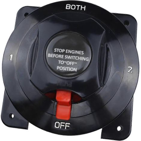 Interrupteur marche/arrêt générique 300 A 6-32 V pour batterie de voiture ou de yacht (1/5)