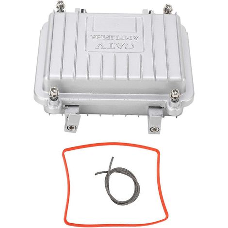 Boîtier étanche IP65 M12 pour amplificateurs audio de puissance, offrant une protection optimale.