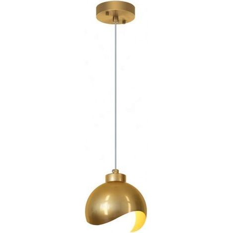 Table à manger éclairage plafond intérieur Led pendentif lumière verre abat-jour chaîne lustre de luxe-or-Avec source lumineuse tricolore (1/4)