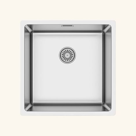 Evier inox sous-plan SUZON 1 bac 440x440