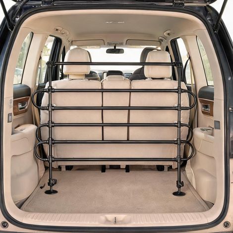 Caisse de transport pour animaux réglable de 60 à 135 cm negro (1/5)