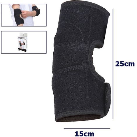Coudière élastique Hypoallergénique Enfants Noir S