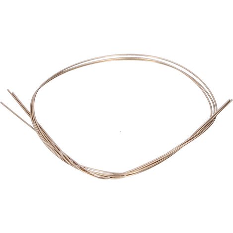 Lot de 3 baguettes de soudure en laiton, fil de soudure, matériel pour bijoux et créations artisanales, diamètre 1,2 mm. (1/5)