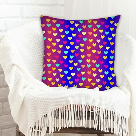 Housses de coussin décoratives solide pour canapé ou lit décoration de la saint-valentin (1/5)