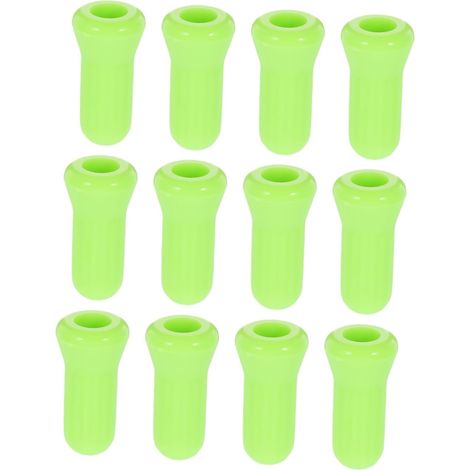 Lot de 12 Ventouses Miniatures en Silicone Vert pour Massage du Visage, Absorption D'humidité et Amélioration Circulation Sanguine Autour des Yeux, pour Garçon et Filles (1/5)